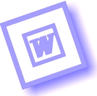 word logo